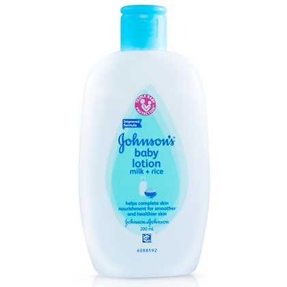 Lotion Bayi Milk Rice  Johnson's® Baby Indonesia